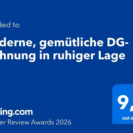 Moderne, Gemuetliche Dg-wohnung In Ruhiger Lage Lejlighed Neunburg vorm Wald